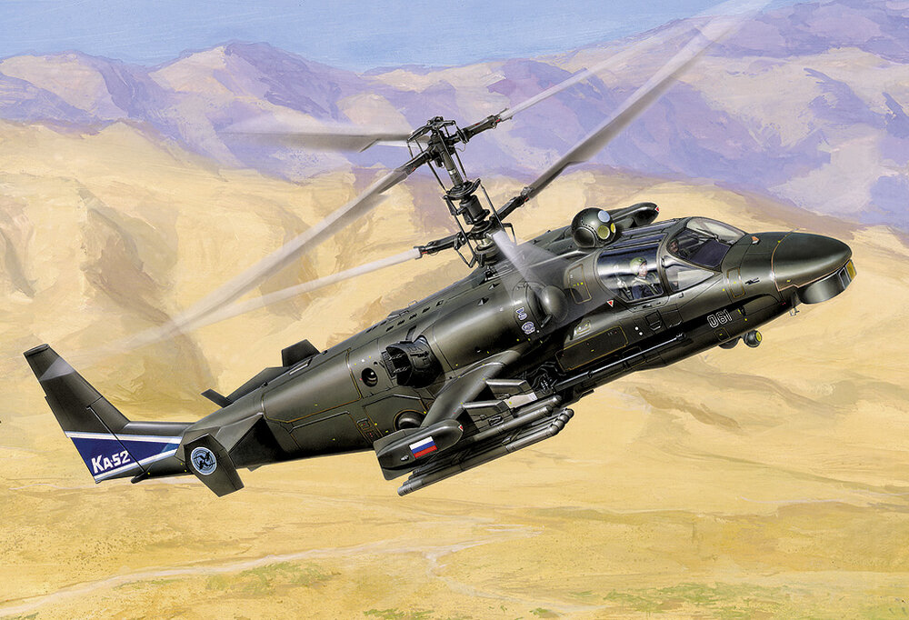 Kamov Ka-52 ″Alligator″ Combat Helicopter