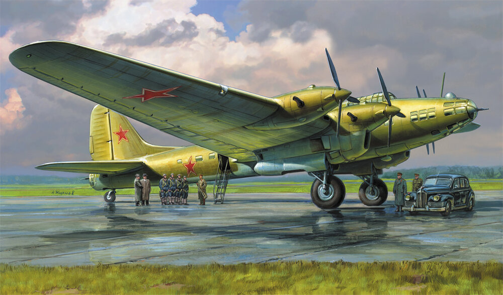 Pe-8 ON Stalin´s Plane