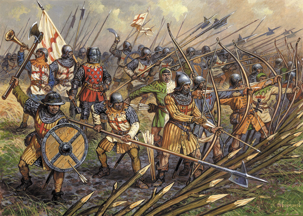 English Infantry 100 Years War