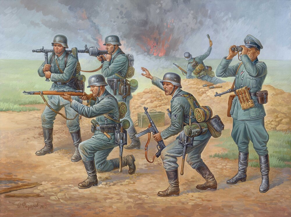 German Infantry WWII