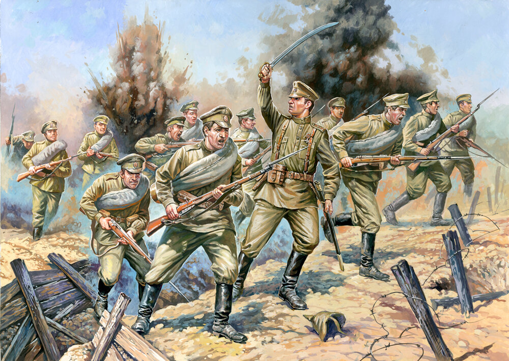 Russian Infantry WWI