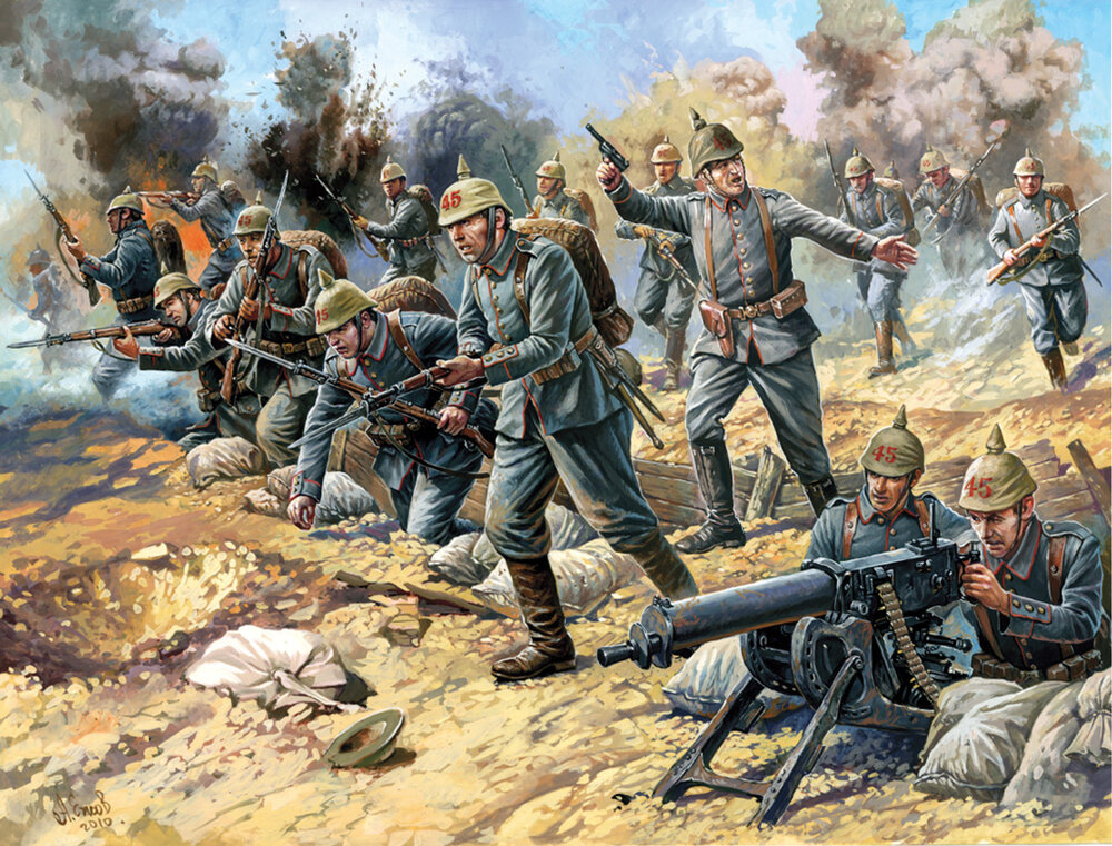 German Infantry WWI