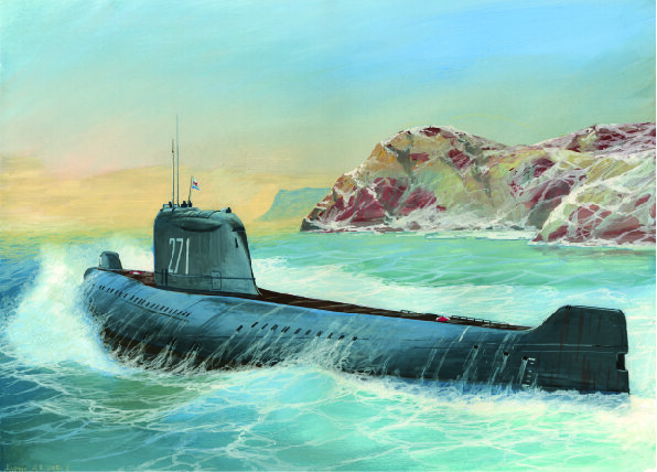 K-19 Soviet Nuclear Submarine ″Hotel″ Class