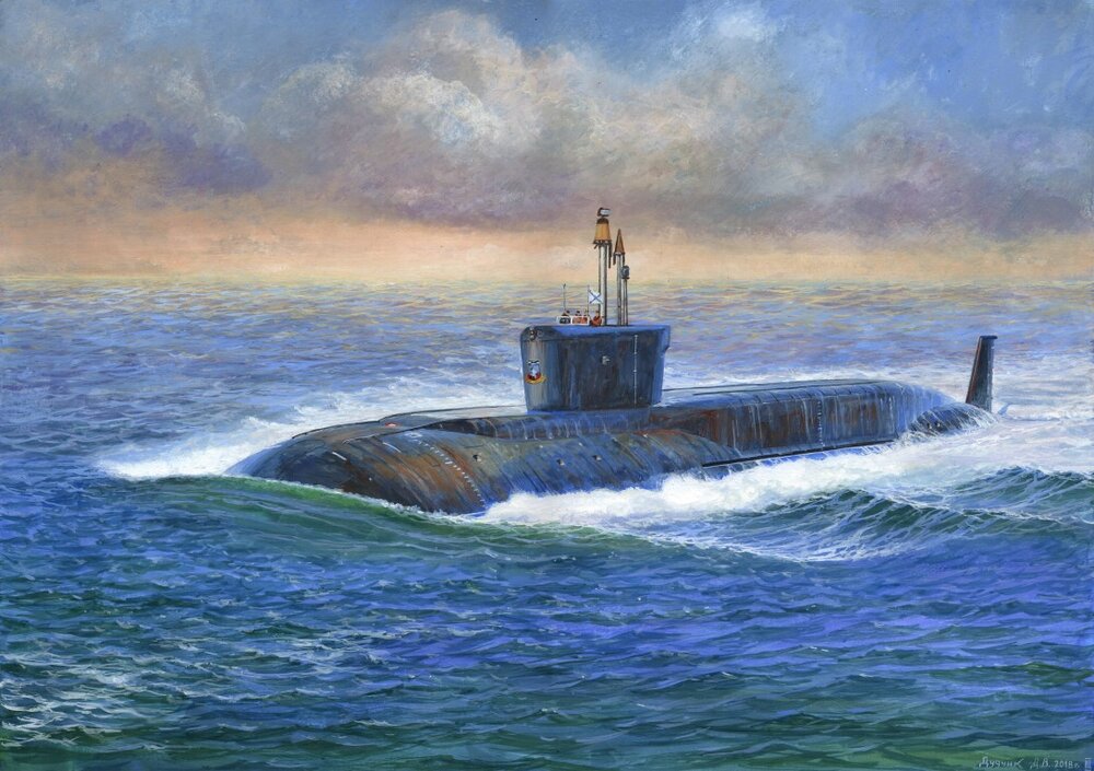 Nuclear Submarine ″Yuri Dolgorukij″